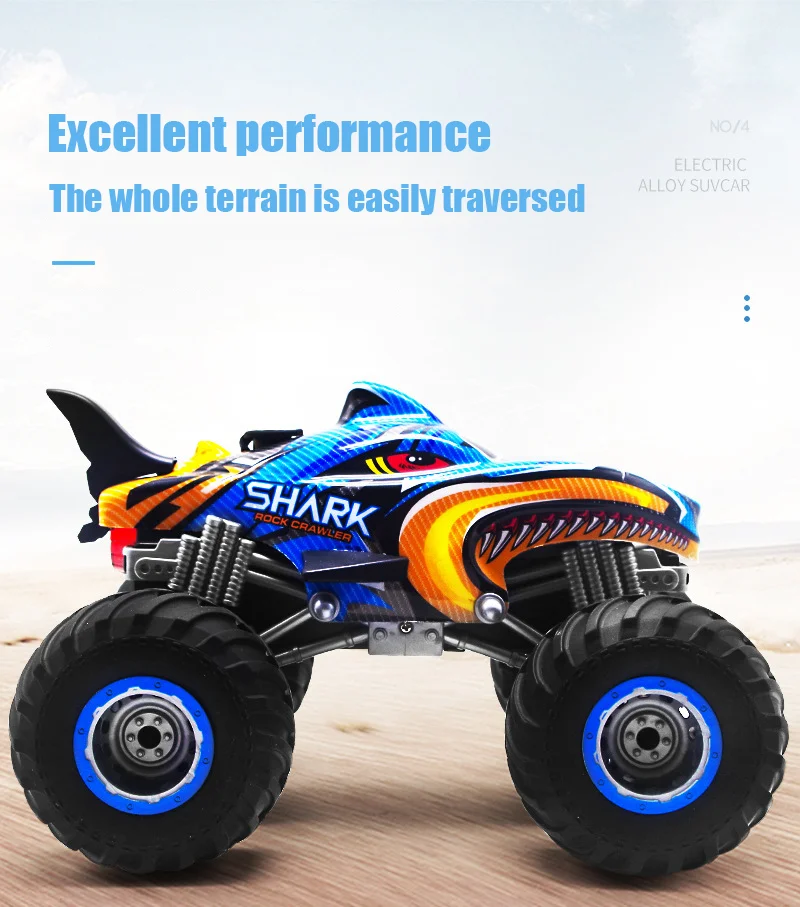רכב שטח על שלט רחוק עם סאונד קל וספריי רכב שטח על שלט רחוק עם סאונד קל וספריי