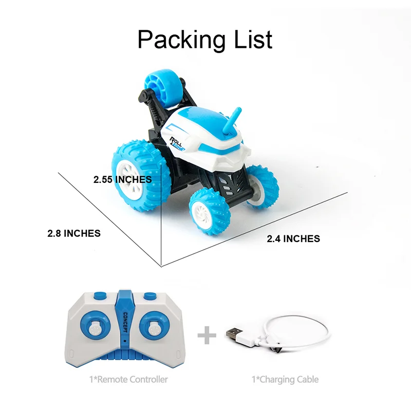 Double Sided Remote Control Car 360 Degree Flips