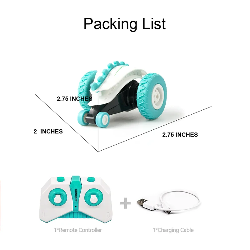 Double Sided Remote Control Car 360 Degree Flips