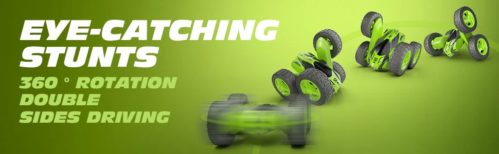 Double Sided Remote Control Car 360 Degree Flips