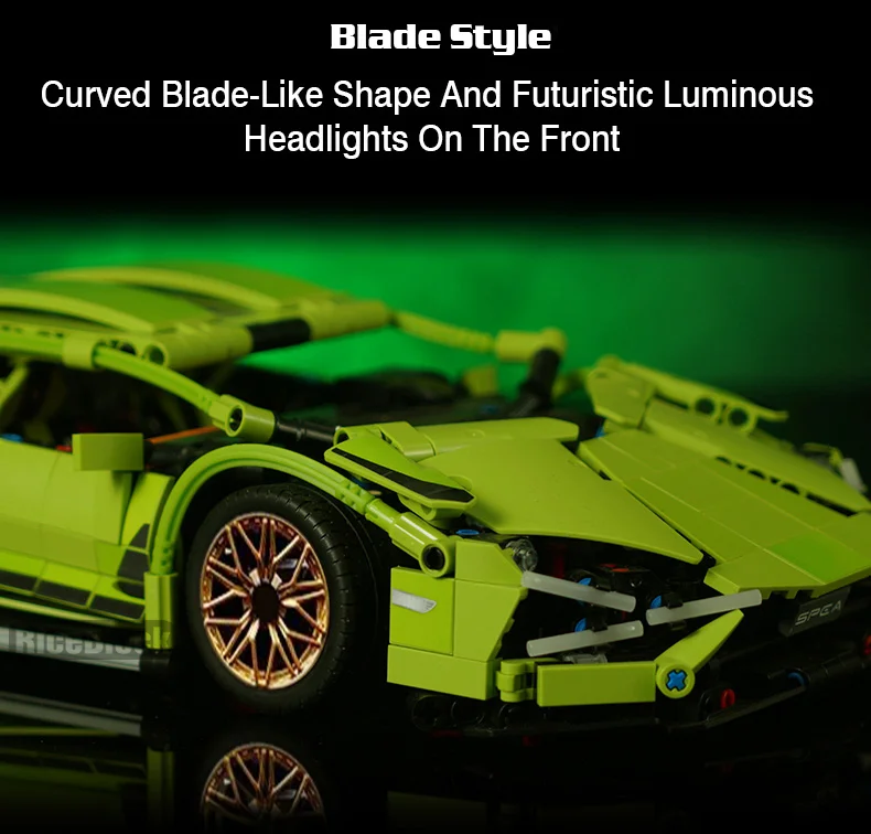 Remote Control Sports Car, Building Block Toy for Kids