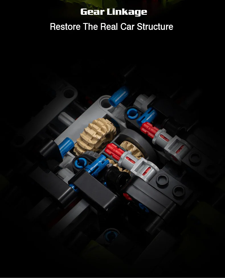 Remote Control Sports Car, Building Block Toy for Kids