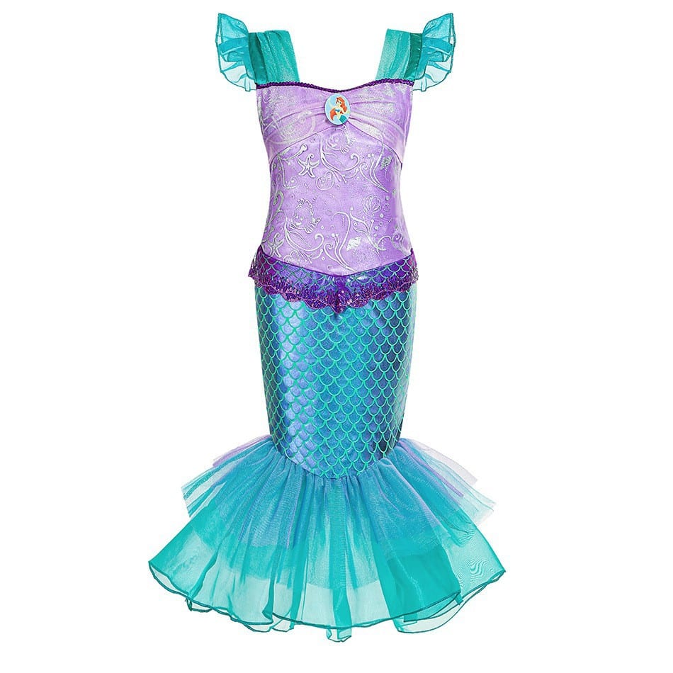 Ariel Little Mermaid Costume for Girls