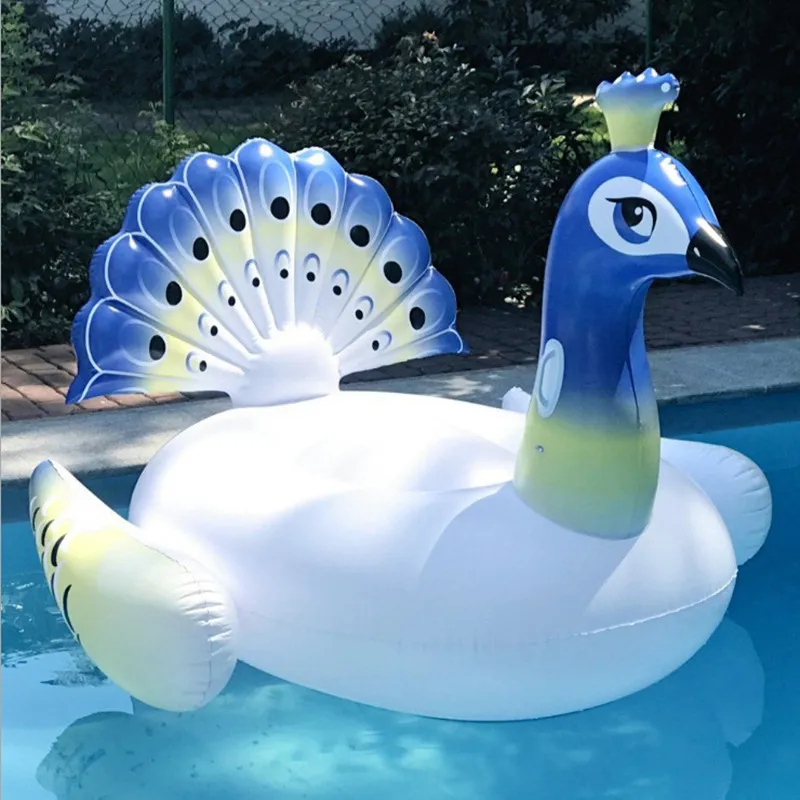Colorful Inflatable Peacock Pool Float Colorful Inflatable Peacock Pool Float