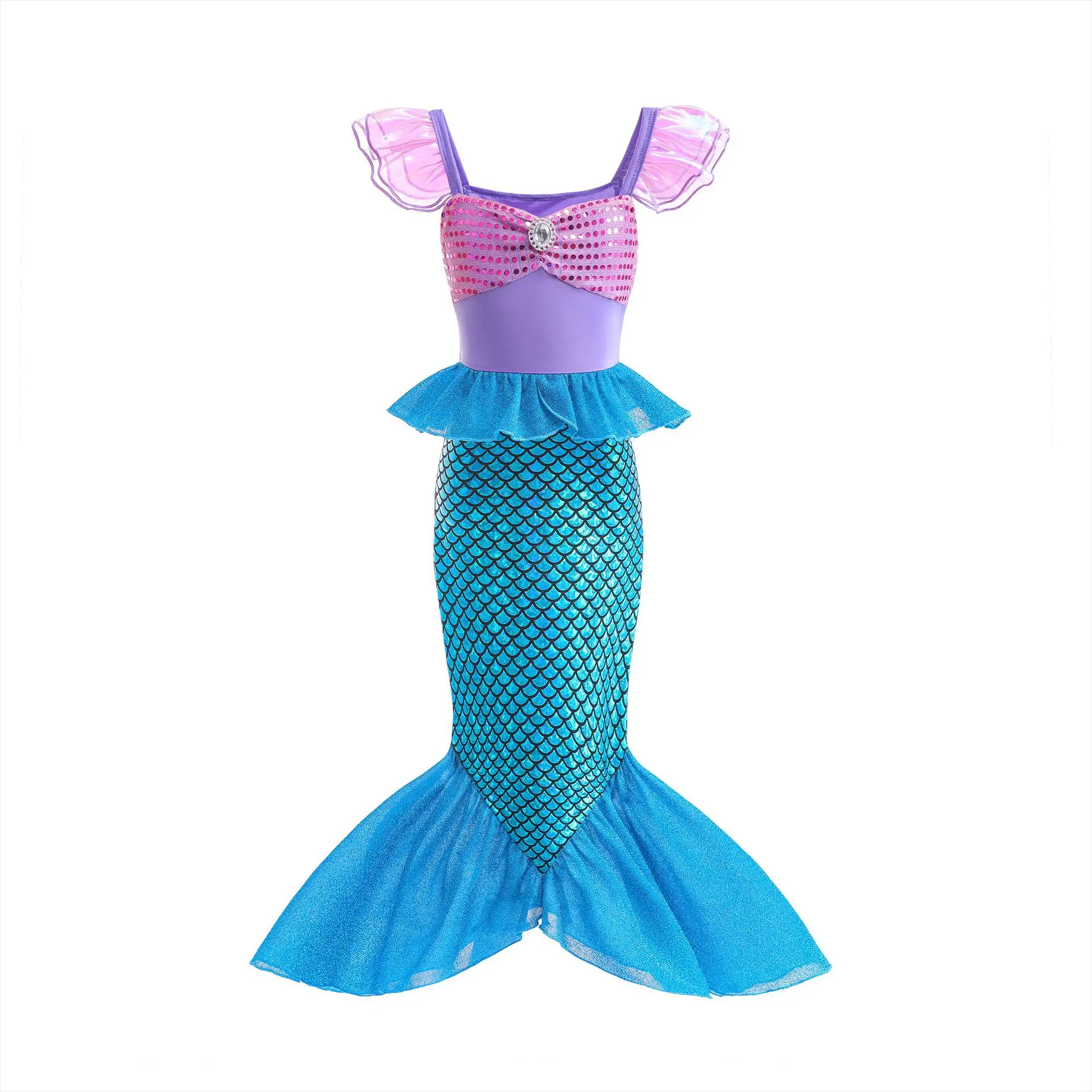 Ariel Little Mermaid Costume for Girls Ariel Little Mermaid Costume for Girls