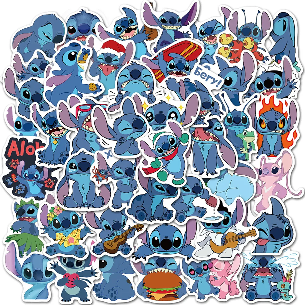 Disney Lilo and Stitch Stickers 50/100 Units Disney Lilo and Stitch Stickers 50/100 Units