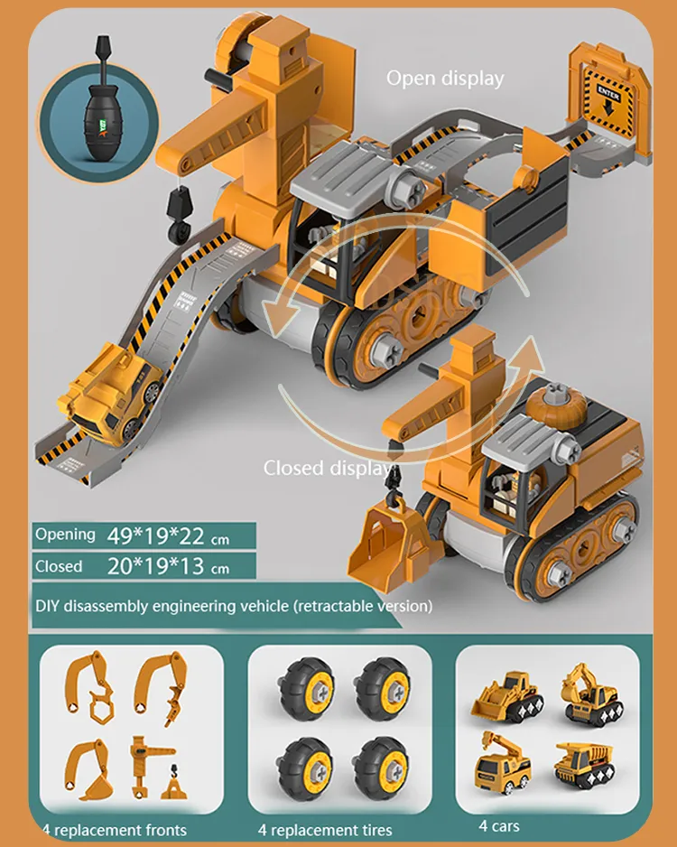 Jouet Tracteur à Construire   Éducatif pour Enfants de 3 Ans et Plus Jouet Tracteur à Construire   Éducatif pour Enfants de 3 Ans et Plus