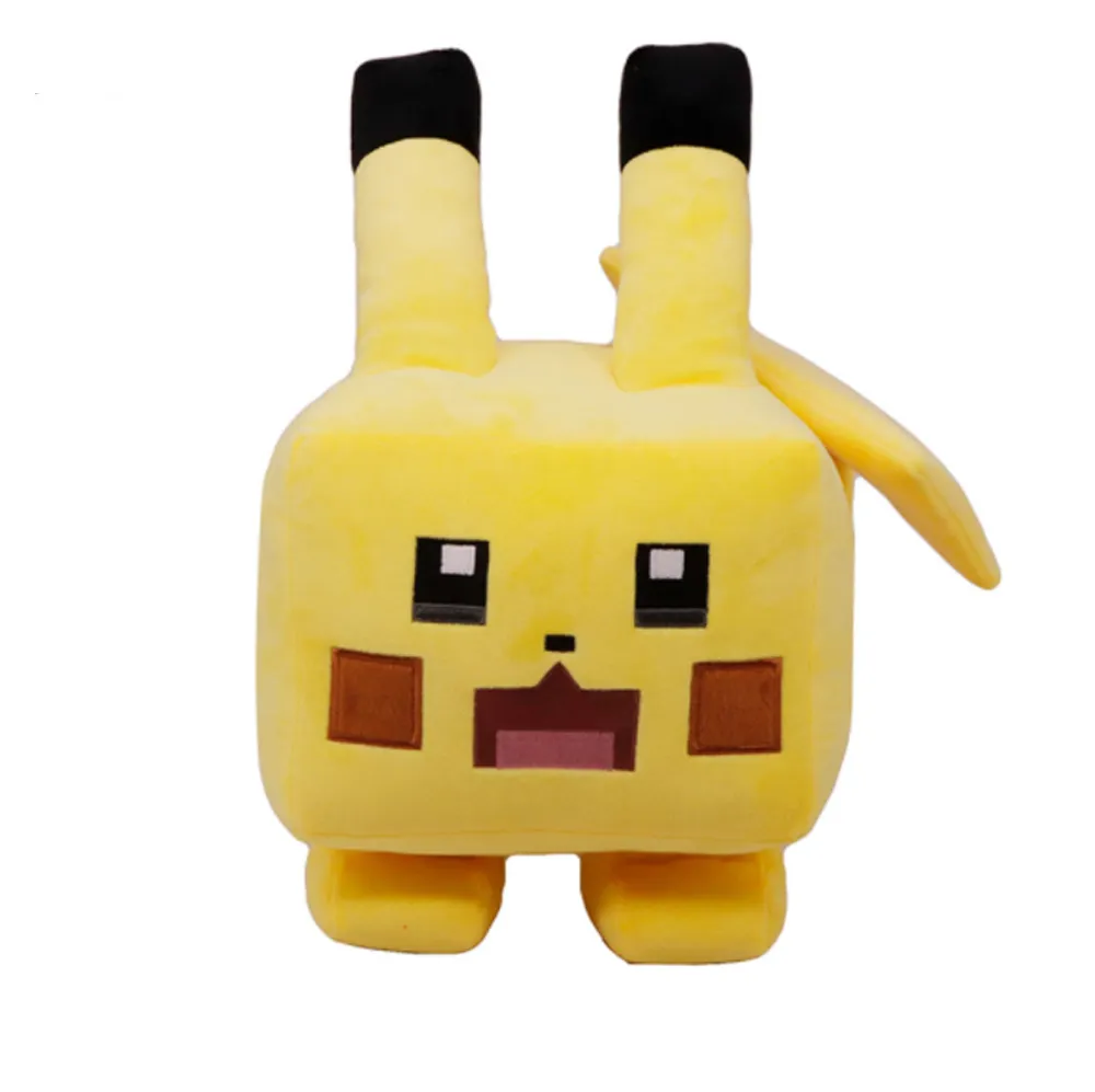 Minecraft Pokemon Plush Dolls