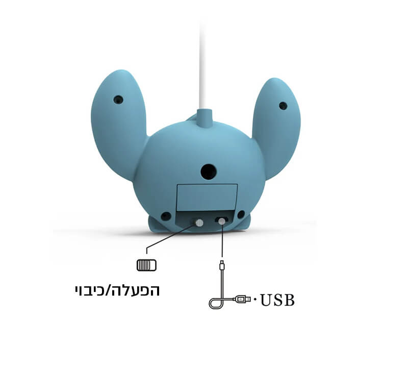 מנורת לילה סטיץ ולילו לילדים