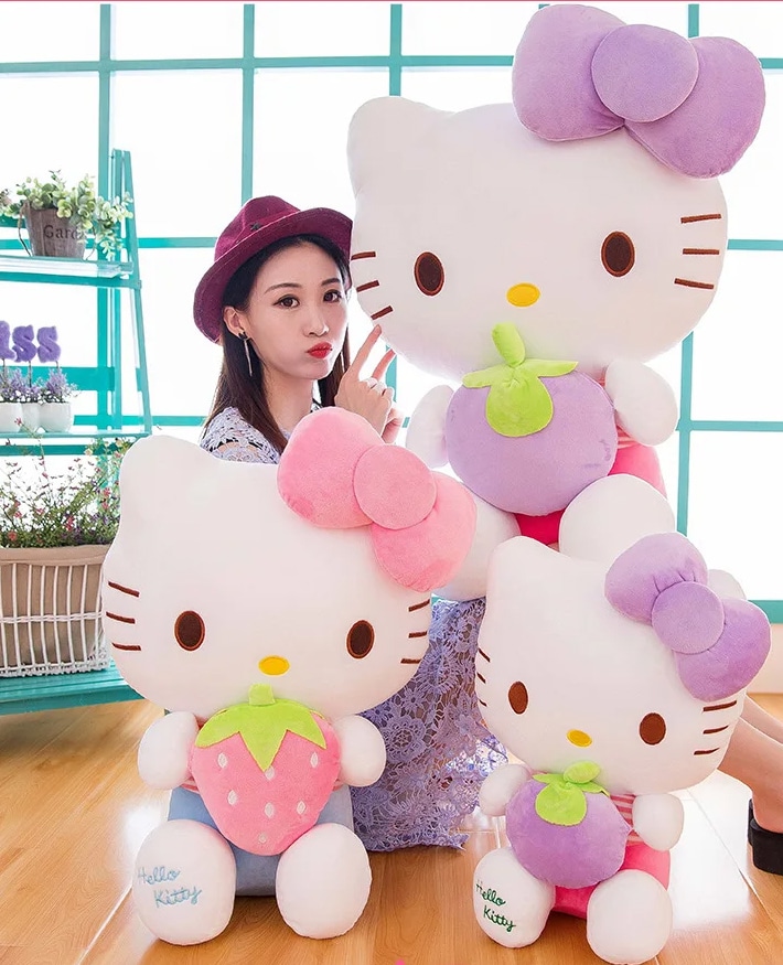 Gran Muñeca de Peluche Hello Kitty Gran Muñeca de Peluche Hello Kitty
