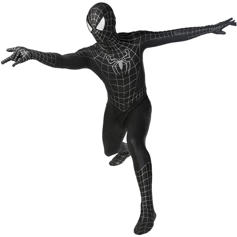 Costume de Spiderman noir pour enfants Costume de Spiderman noir pour enfants