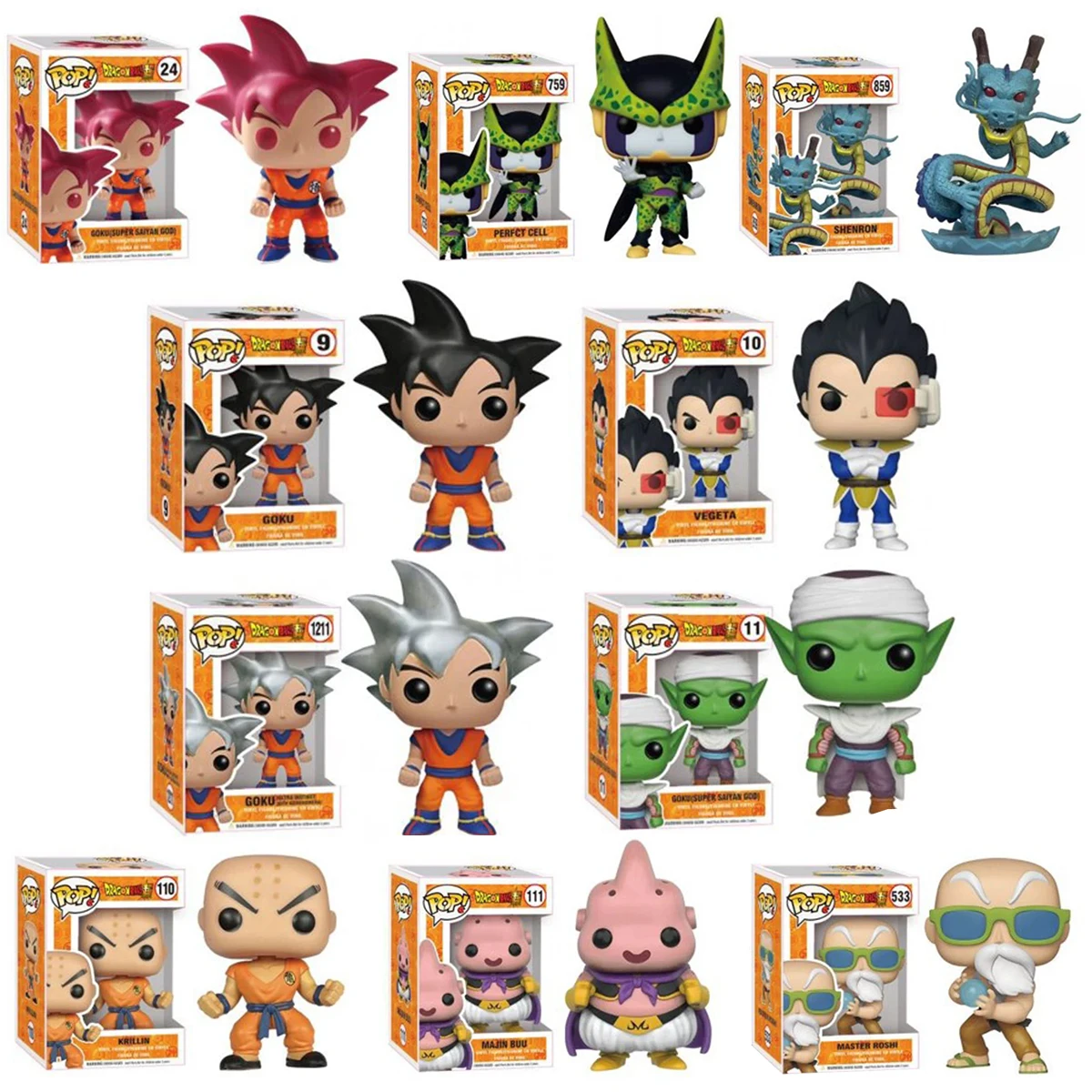 Dragon Ball Funko Pop Figures Dragon Ball Funko Pop Figures
