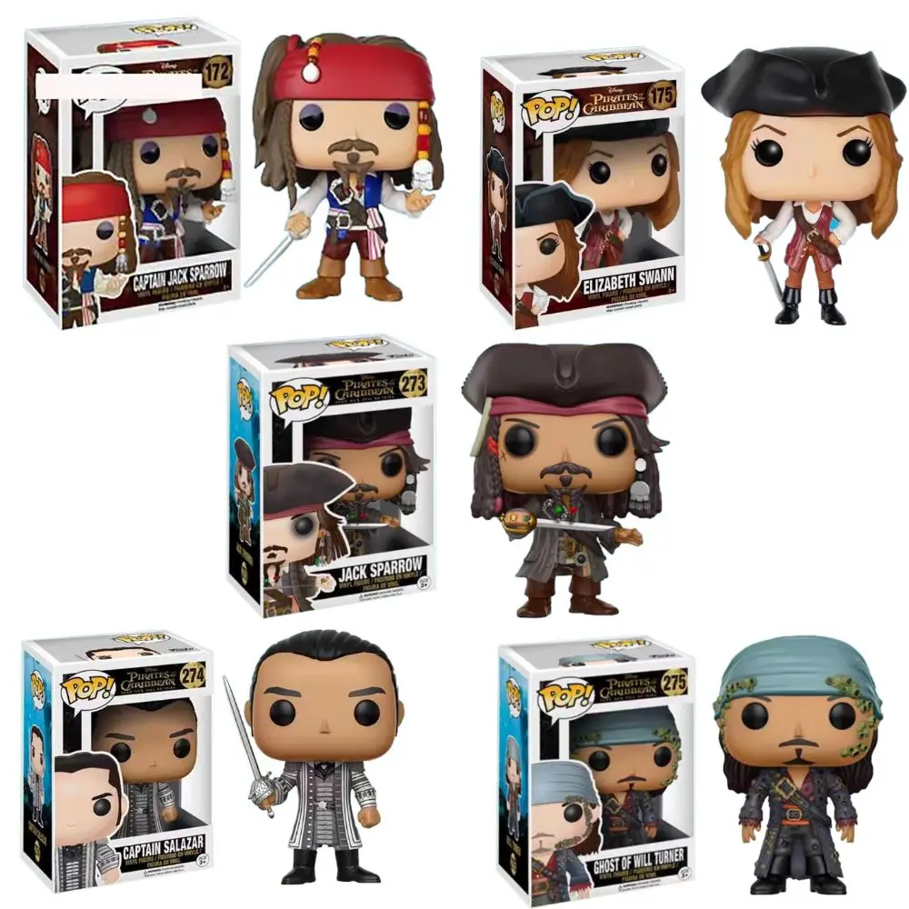 Pirates of the Caribbean Funko Pop Figures   Captain Jack Sparrow Pirates of the Caribbean Funko Pop Figures   Captain Jack Sparrow