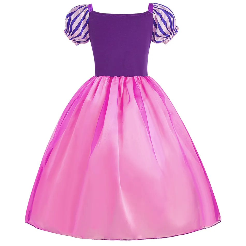 Déguisement de Princesse Rose   Costume de Raiponce pour Filles Déguisement de Princesse Rose   Costume de Raiponce pour Filles