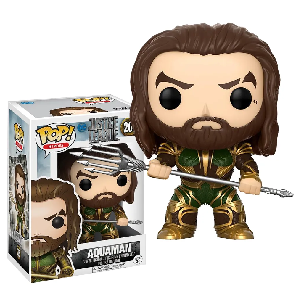 Figura Funko Pop de Aquaman   Liga de la Justicia Figura Funko Pop de Aquaman   Liga de la Justicia