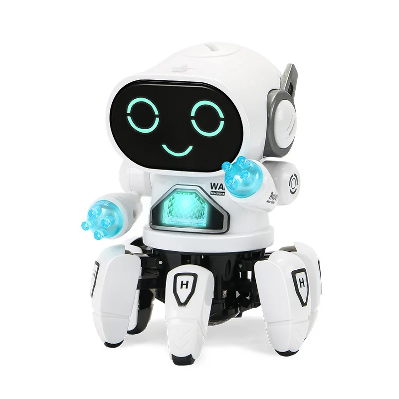 Smart Dancing Robot with Six Claws and LEDs Smart Dancing Robot with Six Claws and LEDs