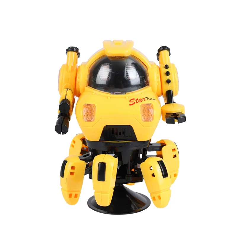 Smart Dancing Robot with Six Claws and LEDs Smart Dancing Robot with Six Claws and LEDs