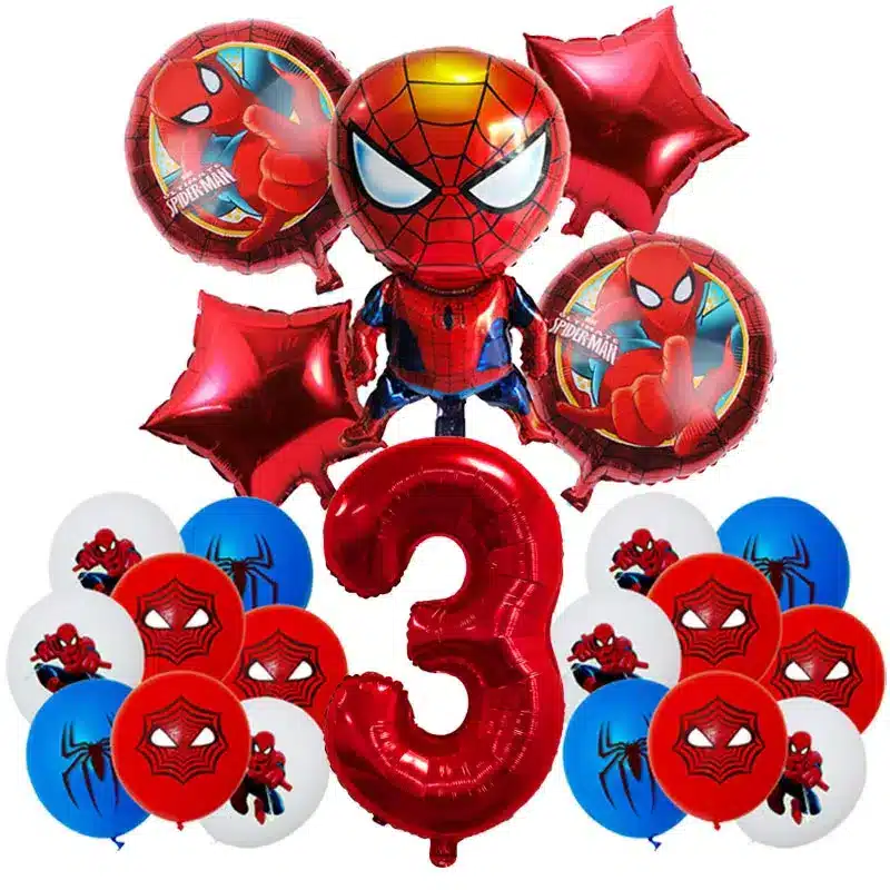 Fournitures et Décorations d'anniversaire Spiderman
