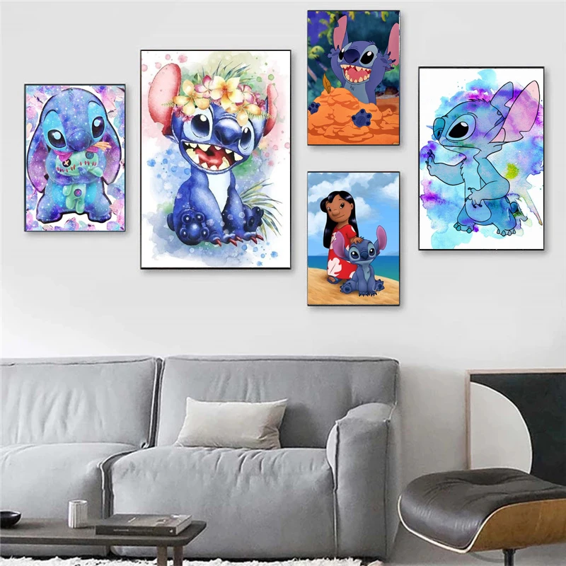 Lilo and Stitch Wall Posters Art Decoration Lilo and Stitch Wall Posters Art Decoration