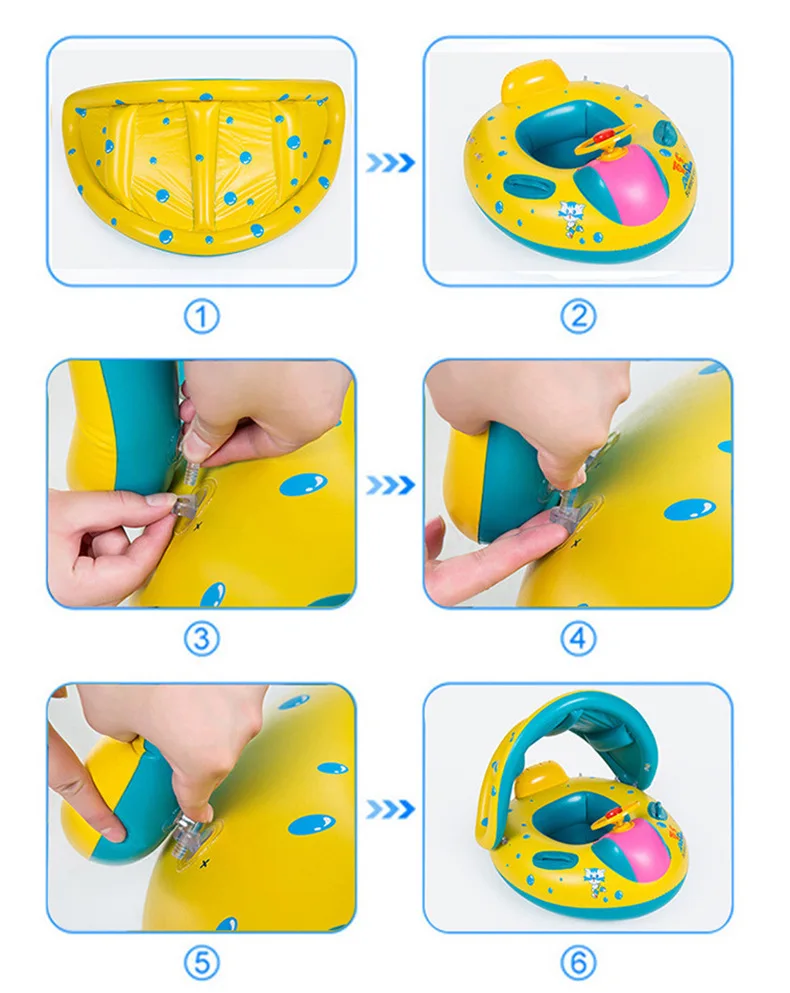 Baby Float With Canopy