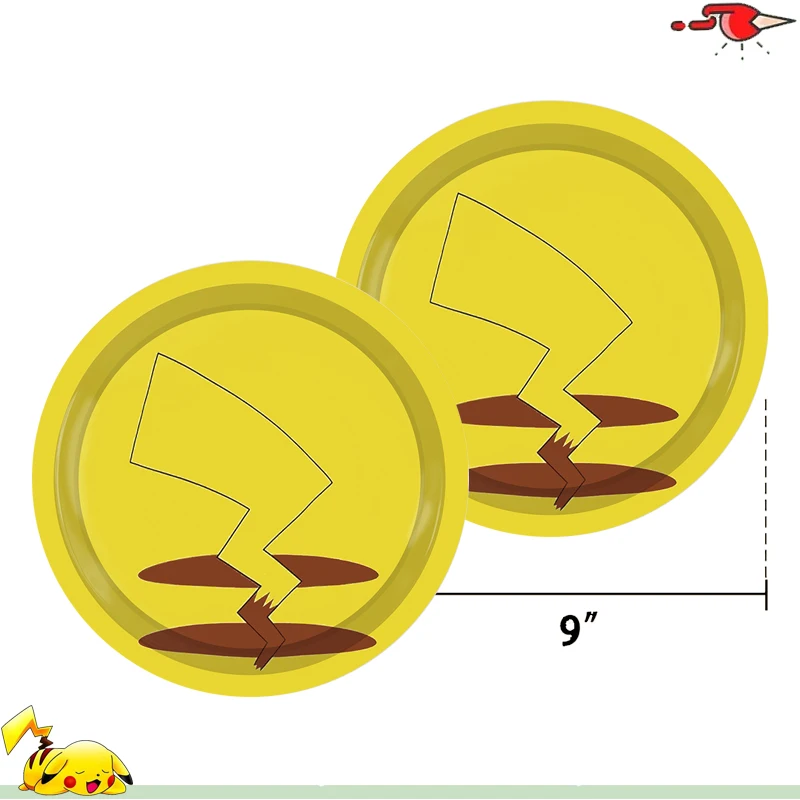 Accesorios de Decoración de Cumpleaños de Pokémon Accesorios de Decoración de Cumpleaños de Pokémon