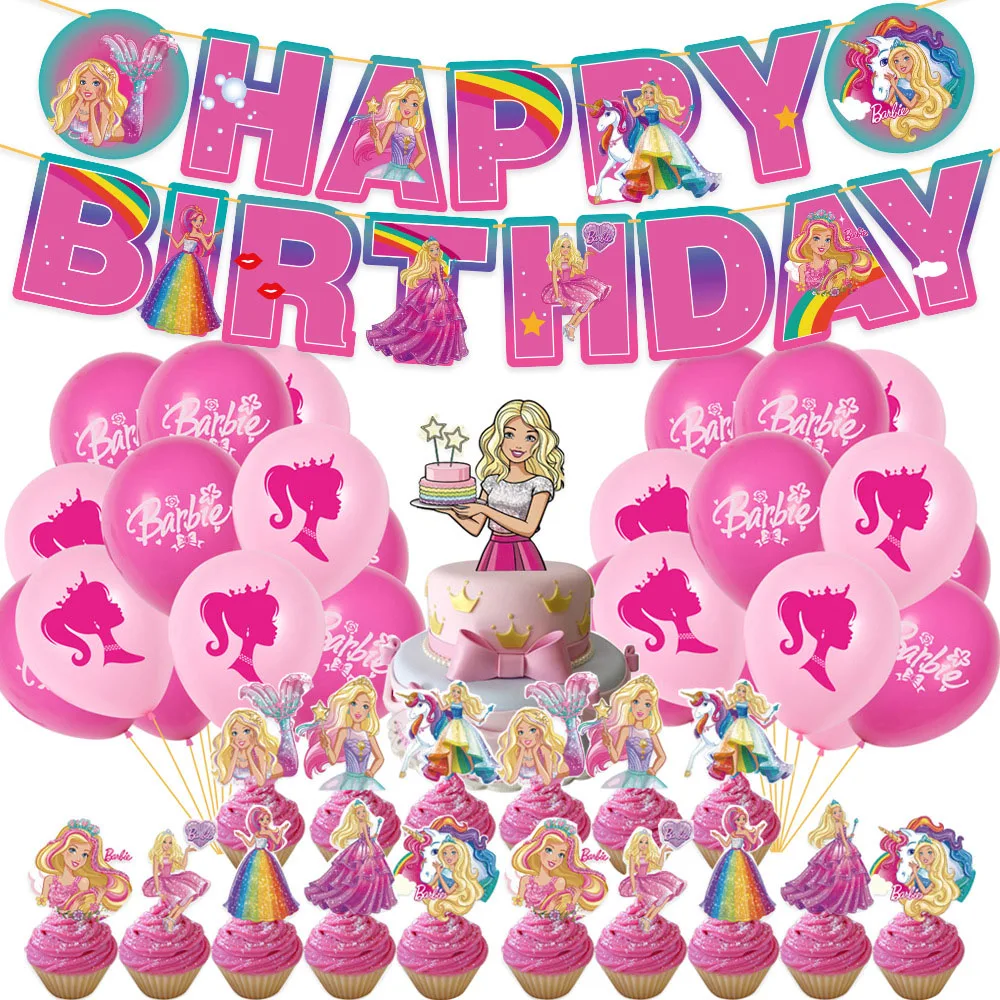 Barbie Birthday Accessories Barbie Birthday Accessories