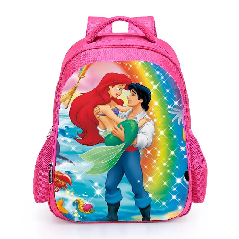 Ariel Little Mermaid Backpack for School