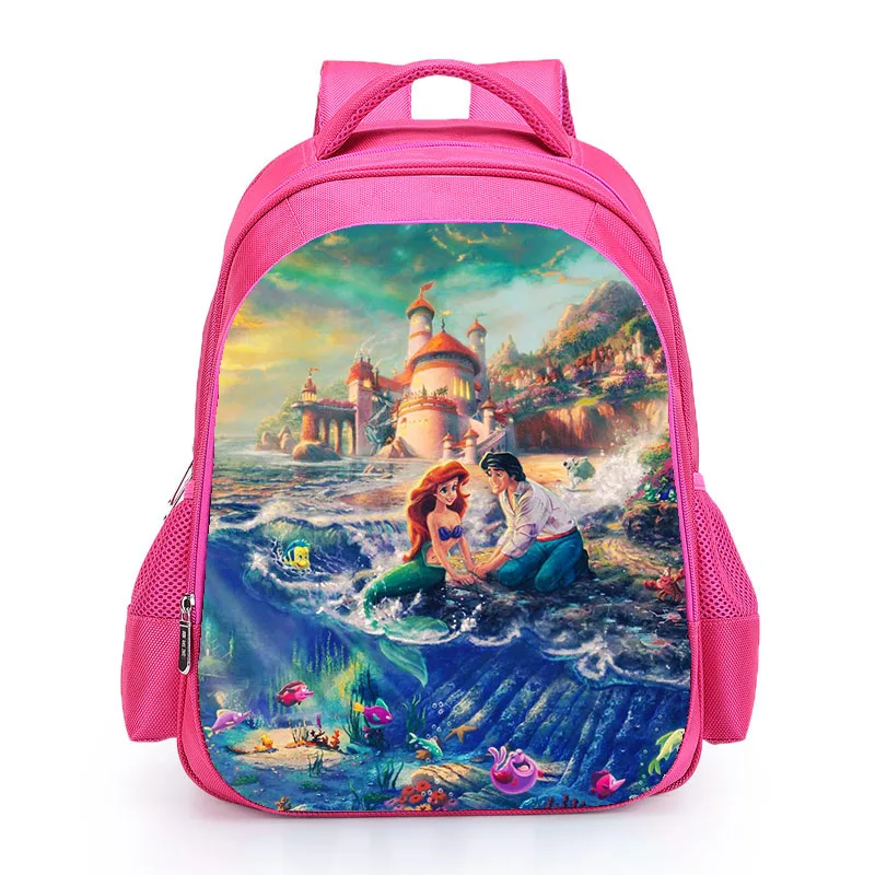 Ariel Little Mermaid Backpack for School