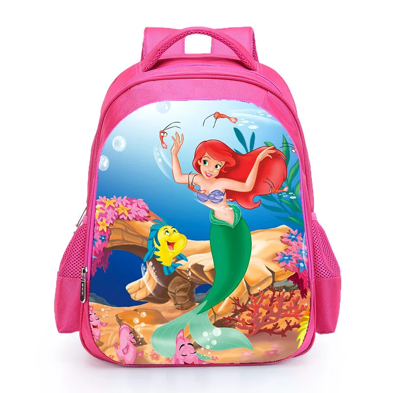 Ariel Little Mermaid Backpack for School