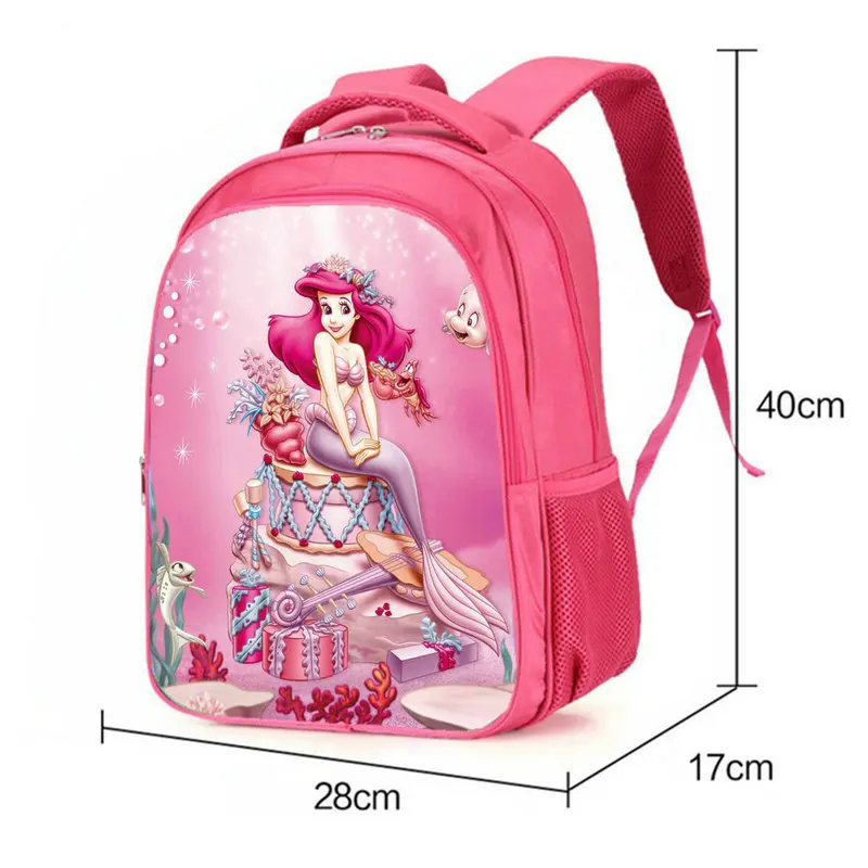 Ariel Little Mermaid Backpack for School