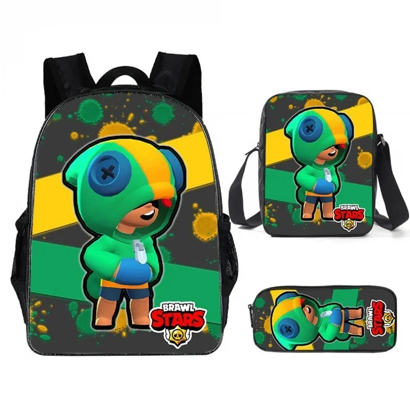 Mochila de Brawl Stars para la Escuela con Estuche