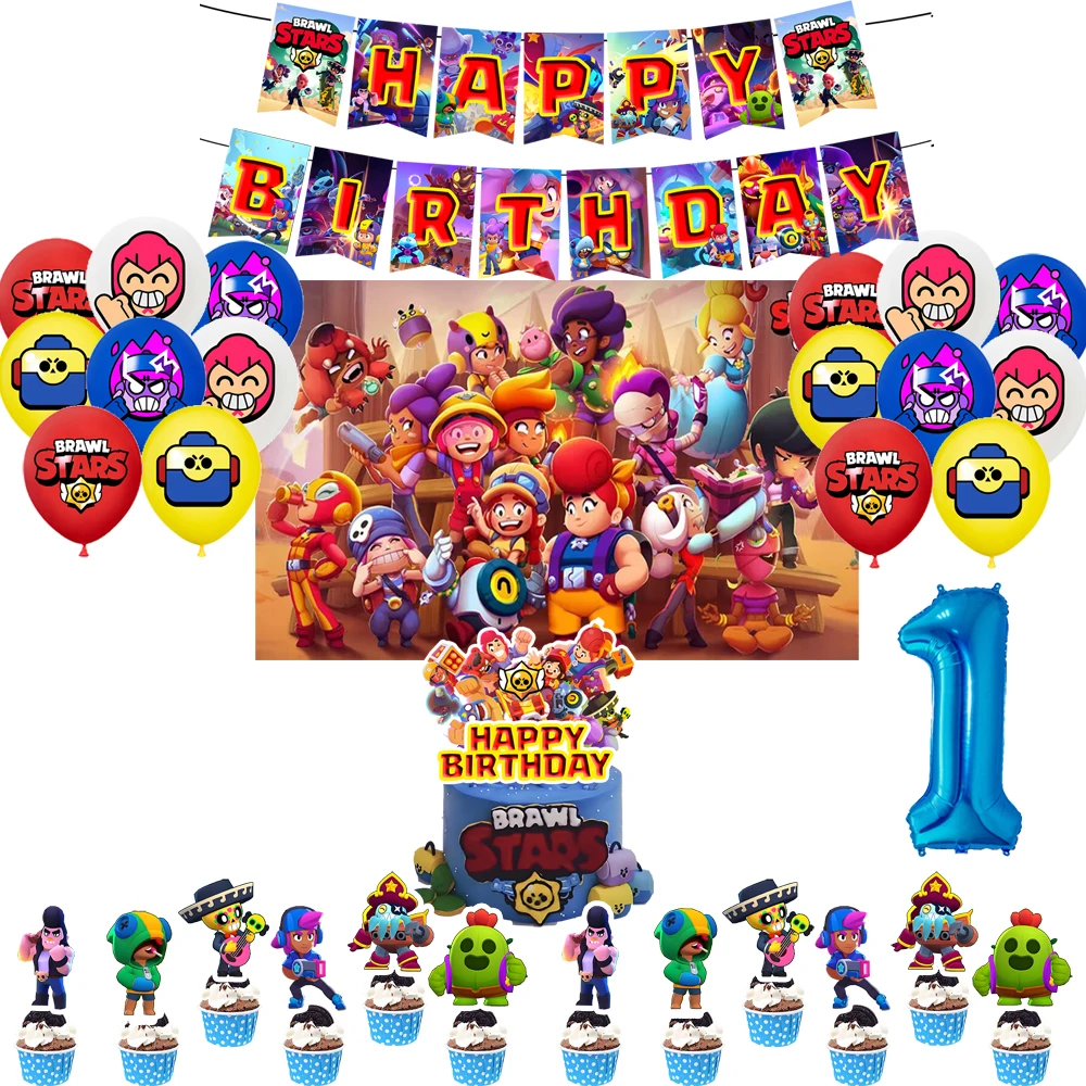 Birthday Party Accessories Brawl Stars Birthday Party Accessories Brawl Stars