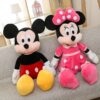 Peluches Mickey et Minnie Mouse