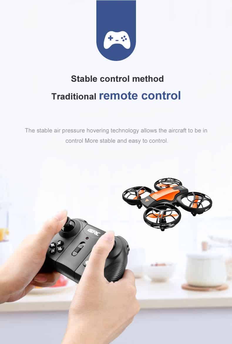 רחפן עם מצלמת 4K, חיבור WiFi ותאורת LED