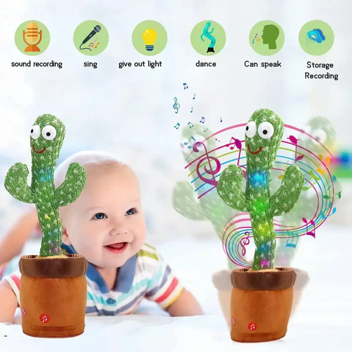 Dancing Talking Cactus Toy