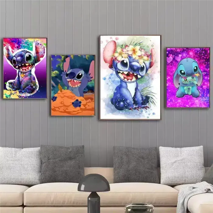 Lilo and Stitch Wall Posters Art Decoration