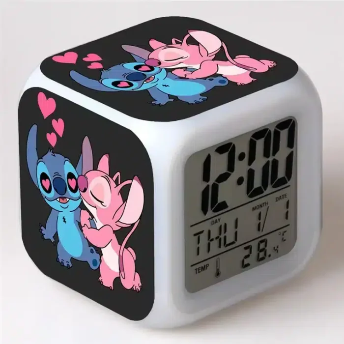 Digital Lilo & Stitch Alarm Clock