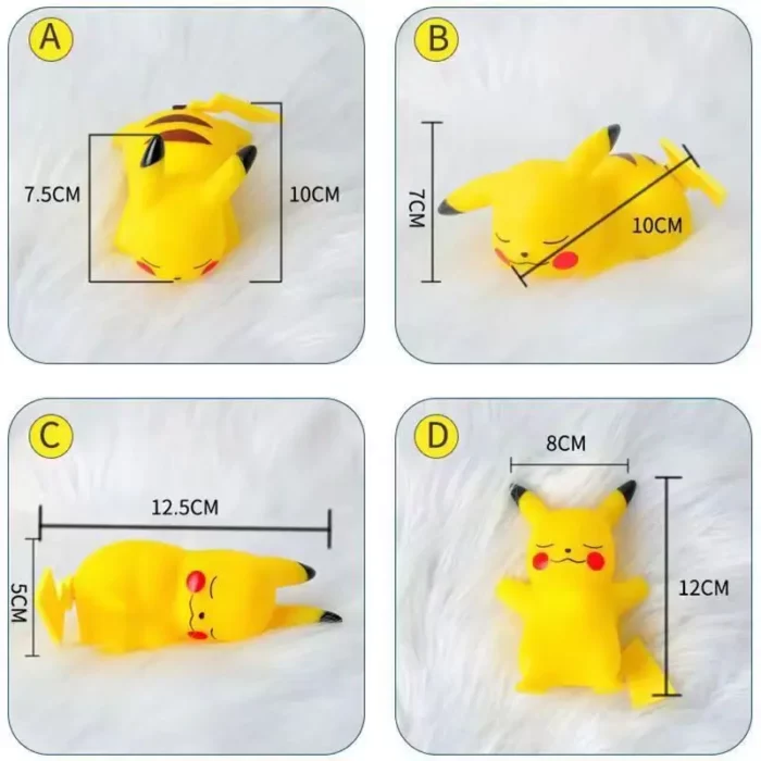 Pikachu Pokémon Night Light