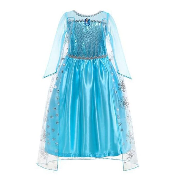 Anna and Elsa Costumes for Girls   Disney Frozen