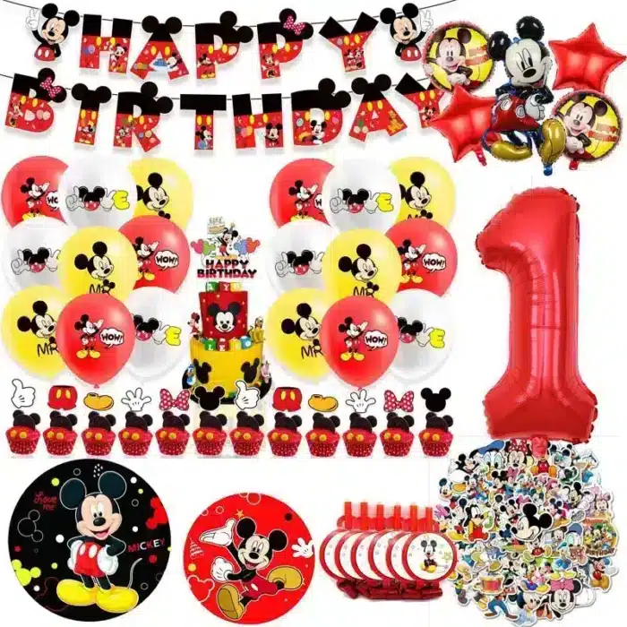 Mickey Mouse Birthday Decorations