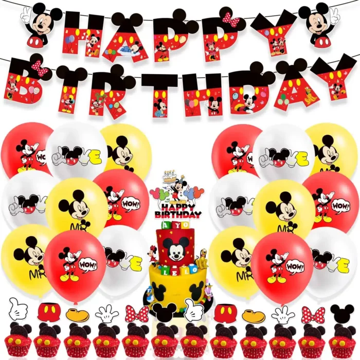 Mickey Mouse Birthday Decorations