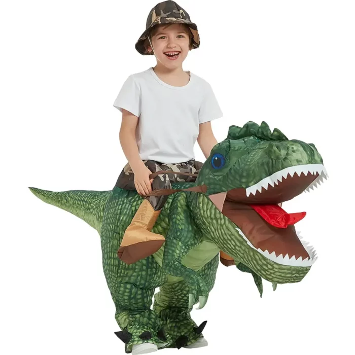 Inflatable Dinosaur Costume for Children and Adults