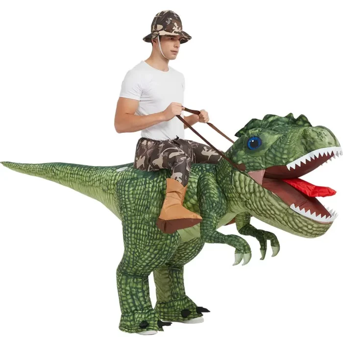 Inflatable Dinosaur Costume for Children and Adults