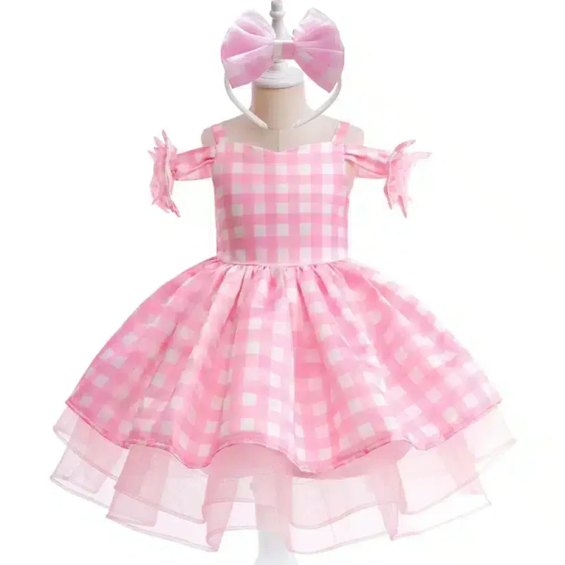Barbie Pink Costume for Girls – Dress Up Comfort for Celebrations