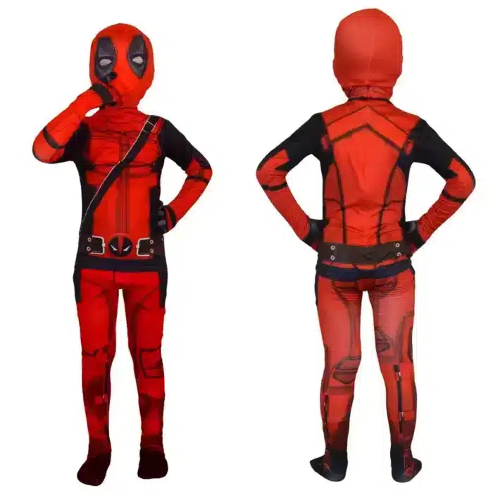 Deadpool Costume for Kids and Adults