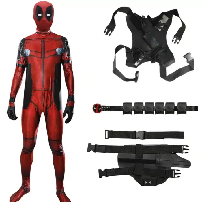 Deadpool Costume for Kids and Adults