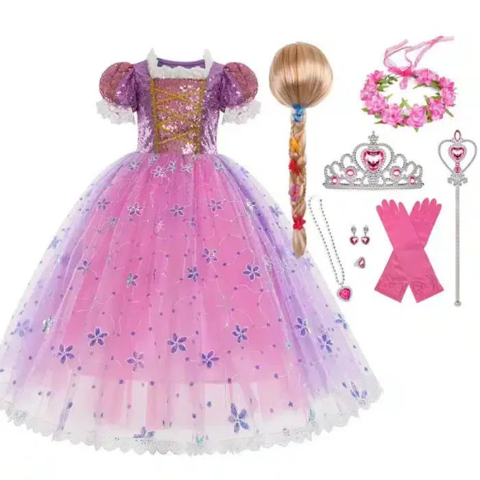 Rapunzel Costume for Girls