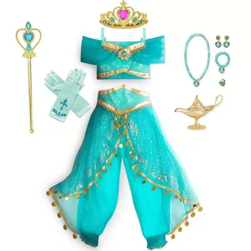 Jasmine Costume for Girls – a princess look for magical moments