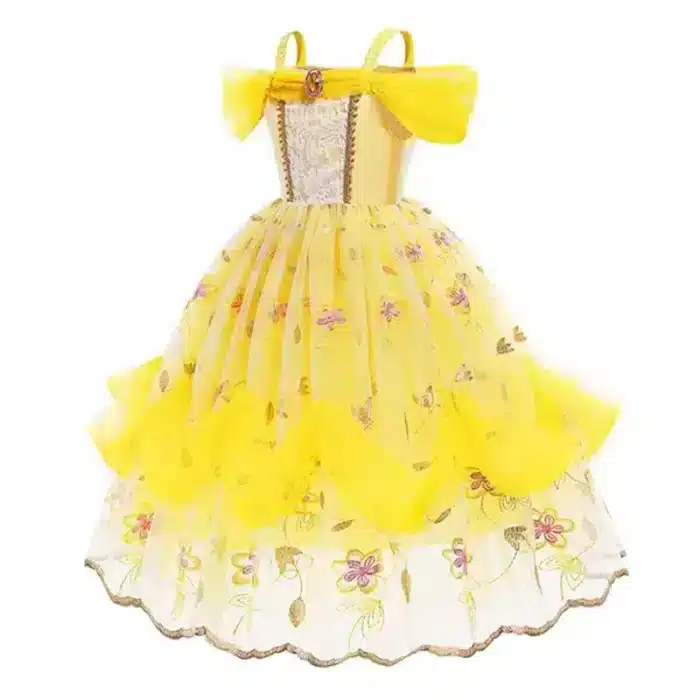 Belle Costume for Girls   Beauty and the Beast