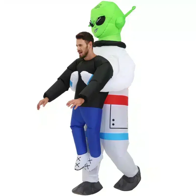 Inflatable Alien Space Suit Costume for Kids and Adults – Family Fun